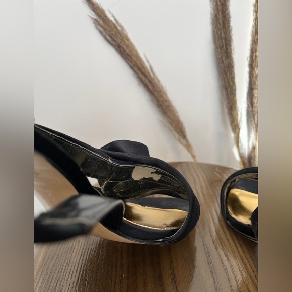 Enzo Engiolini Black Slingback Heels size 10 - Picture 9 of 10